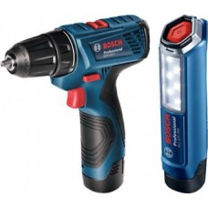 BOSCH GSR 120 LI+GLI 12V-300  2X2.0Ah