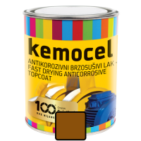 Kemocel - brzosušivi lak 0,75L - smeđi