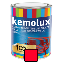 Kemolux ak temeljna boja 0,75L - Crvena